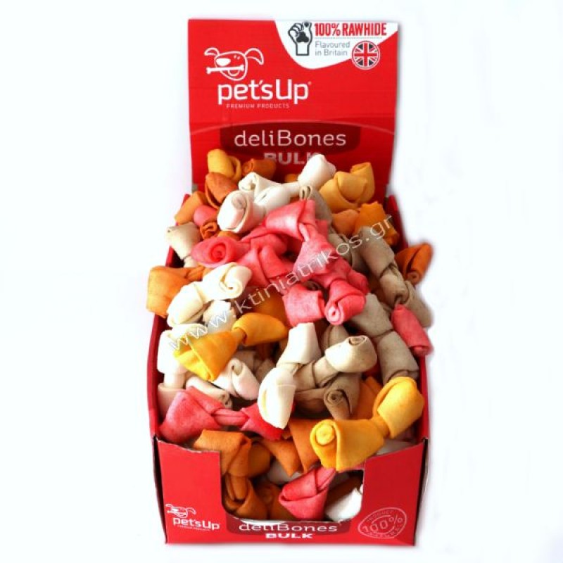 PET'S UP ΚΟΚΚΑΛΟ ΣΚΥΛΟΥ DELIBONES 5 ΓΕΥΣΕΙΣ 7,5cm/15g (ΤΙΜΗ ΑΝΑ ΤΕΜΑΧΙΟ) - 