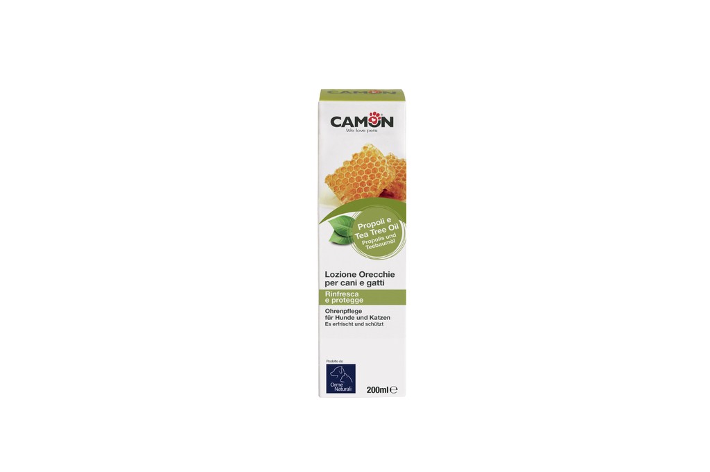 CAMON LOTION ΚΑΘΑΡΙΣΜΟΥ ΑΥΤΙΩΝ ΣΚΥΛΟΥ-ΓΑΤΑΣ 200ml - 2