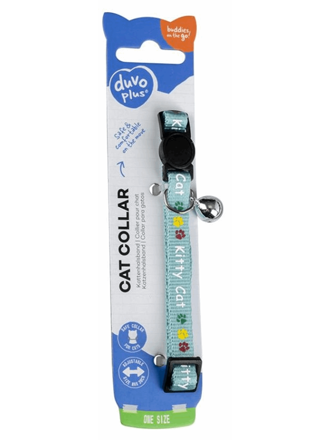DUVO ΠΕΡΙΛΑΙΜΙΟ ΓΑΤΑΣ ΡΑΙΓΙΟΝ KITTY CAT 20-30 X 1CM ΓΑΛΑΖΙΟ - 2