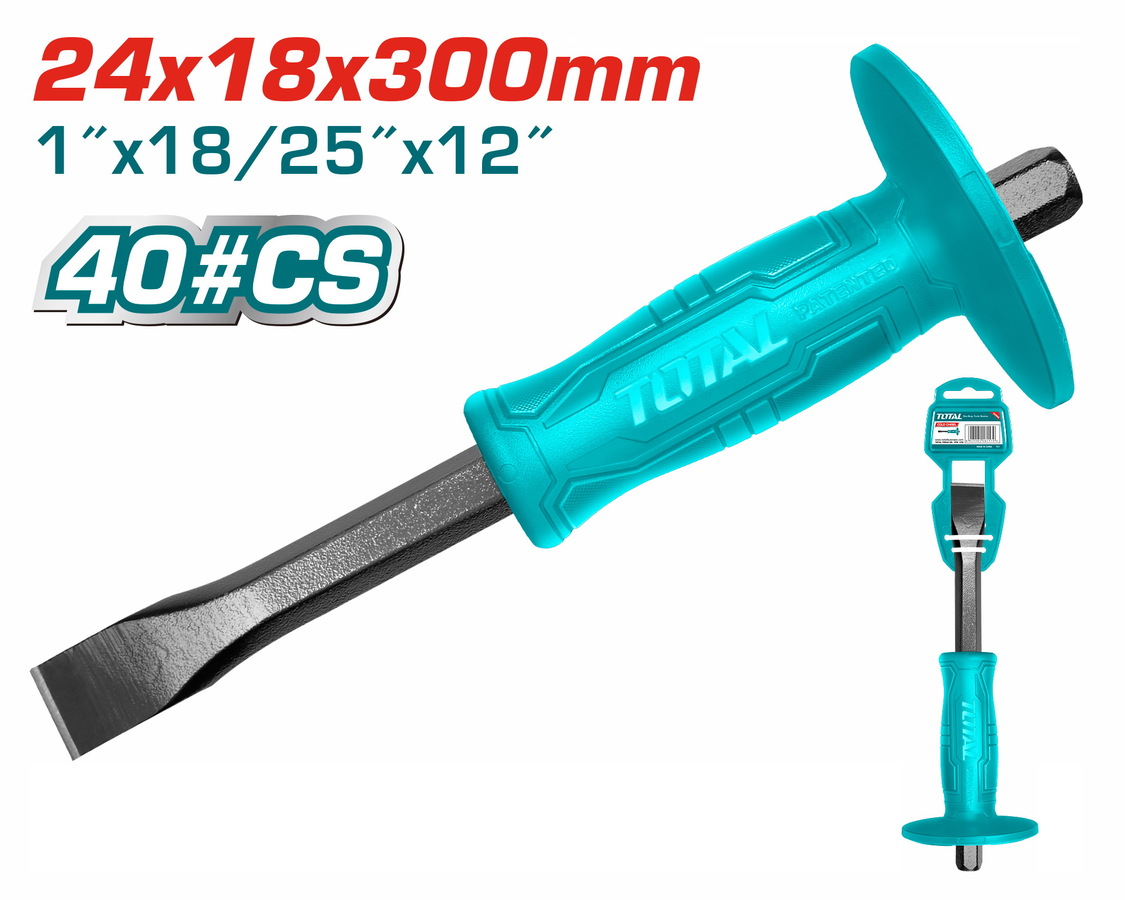 TOTAL ΚΑΛΕΜΙ ΠΛΑΣΤΙΚΗ ΛΑΒΗ 25 Χ 300mm THT4211226 - 