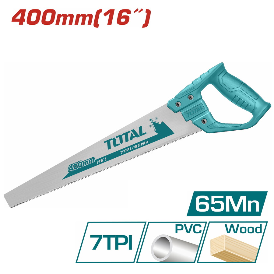TOTAL ΣΕΓΑΤΣΑ ΞΥΛΟΥ & ΠΛΑΣΤΙΚΩΝ 16'' / 400mm SUPER SELECT THT551663D - 