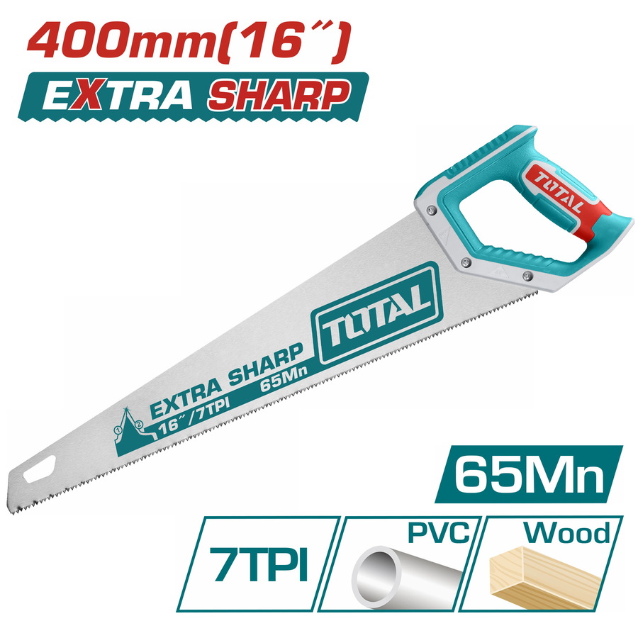 TOTAL ΣΕΓΑΤΣΑ ΞΥΛΟΥ & ΠΛΑΣΤΙΚΩΝ 16'' / 400mm SUPER SELECT THT55400 - 