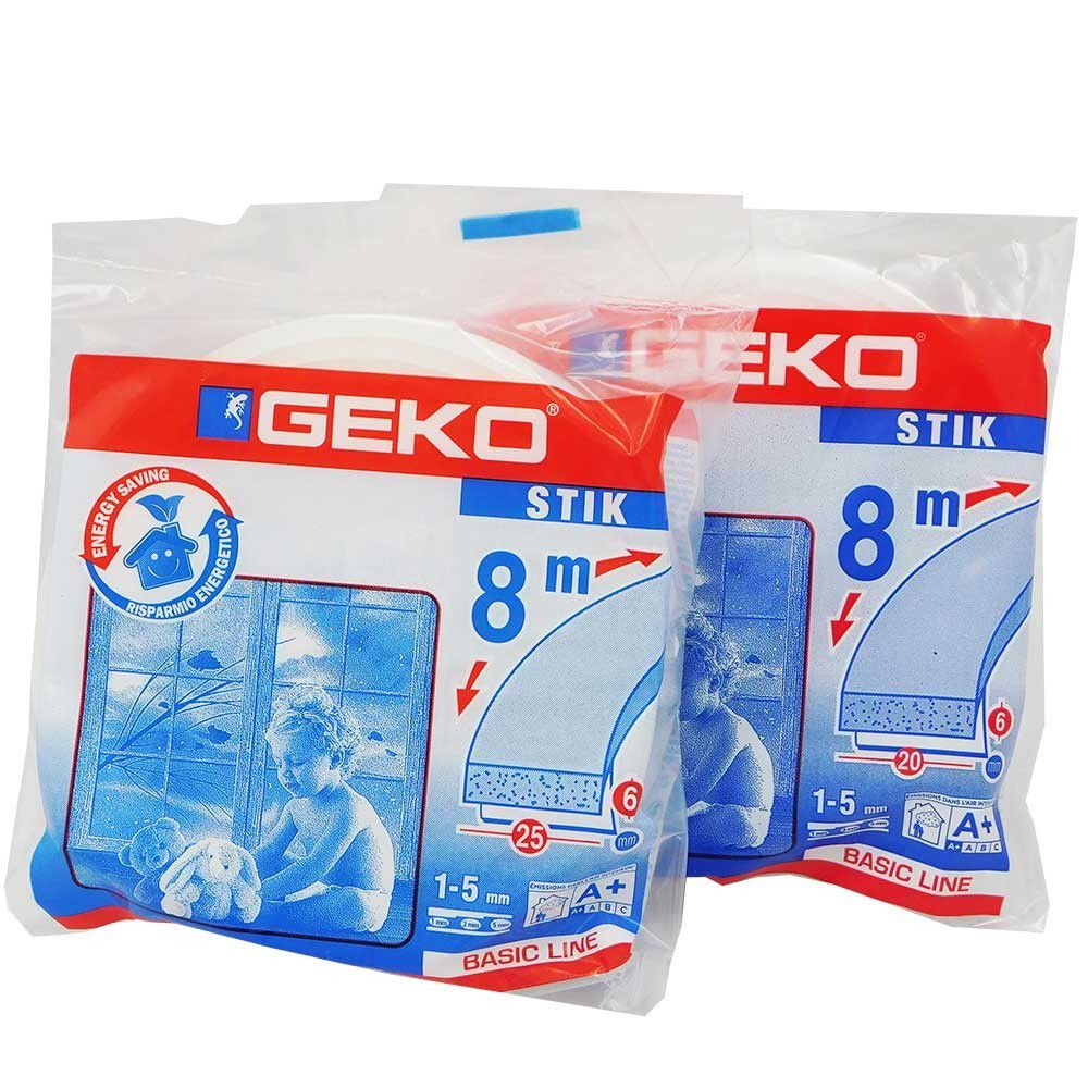 GEKO ΑΕΡΟΣΤΟΠ ΑΦΡΩΔΕΣ ΛΕΥΚΟ 10mm x 8m 10987 - 
