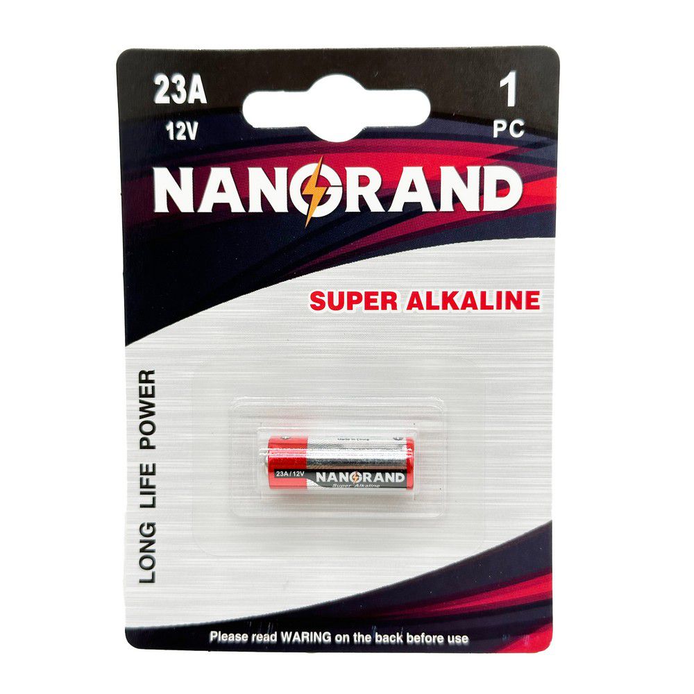 NANORAND ΜΠΑΤΑΡΙΑ ΑΛΚΑΛΙΚΗ 23Α 12V 1TEM 11810 - 