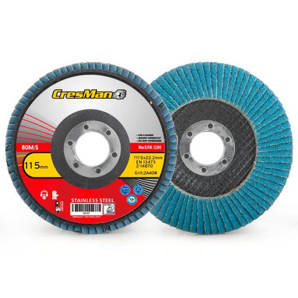 CRESMAN ΔΙΣΚΟΣ ΦΤΕΡΩΤΟΣ 115mm x 60 CURBA 09517 - 