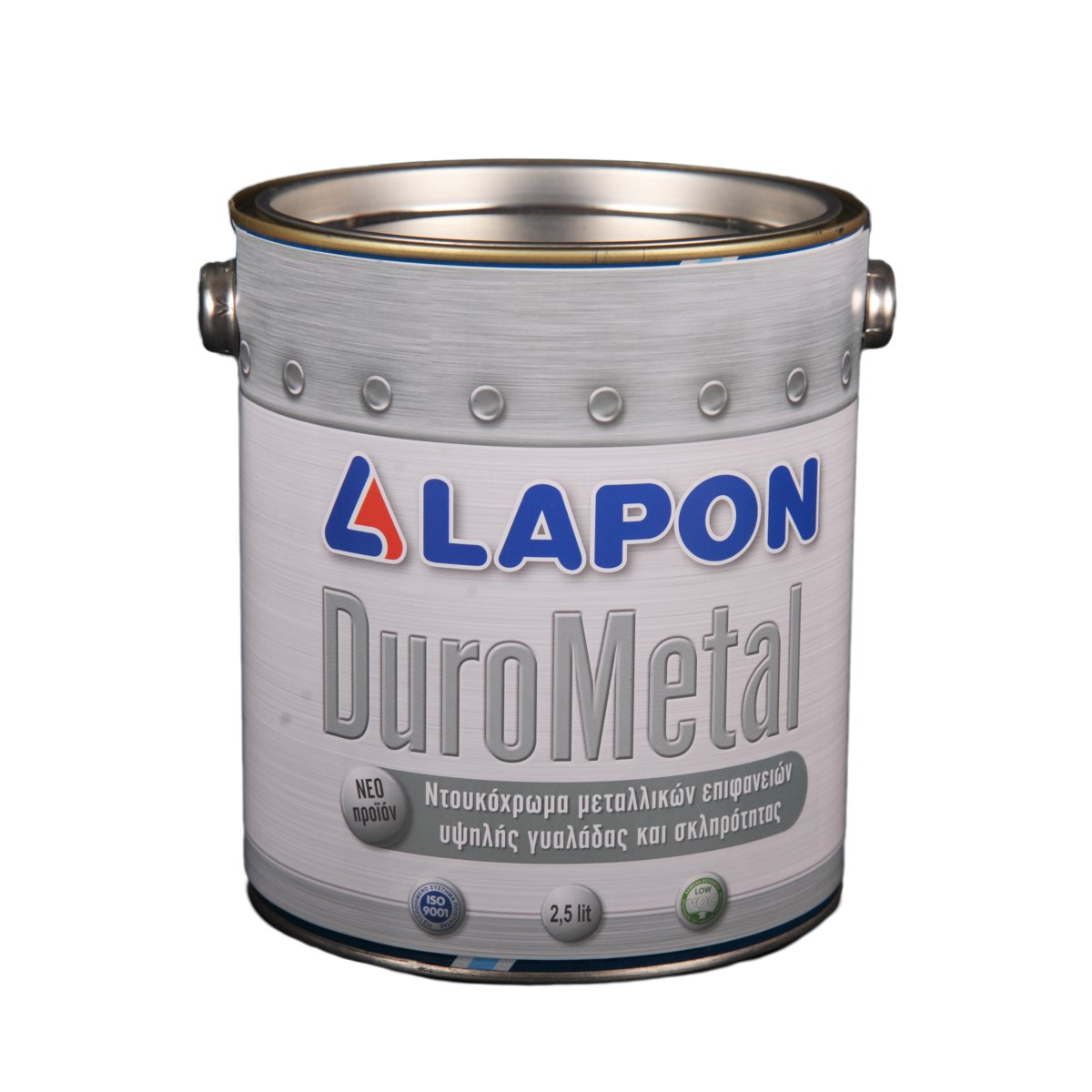 LAPON DUROMETAL 0.75Lt (ΝΤΟΥΚΟ) ΤΑΧΥΣΤΕΓΝΩΤΟ ΓΥΑΛΙΣΤΕΡΟ ΛΕΥΚΟ ΧΡΩΜΑ ΜΑΥΡΩΝ ΜΕΤΑΛΛΩΝ - 