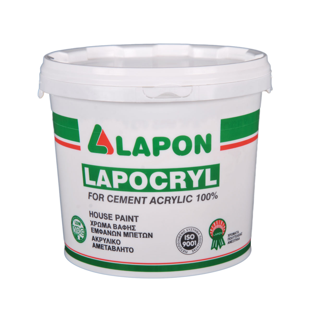 LAPON LAPOCRYL ΛΕΥΚΟ 0.75Lt 100% ΑΚΡΥΛΙΚΟ ΕΞΩΤΕΡΙΚΗΣ ΧΡΗΣΗΣ - 