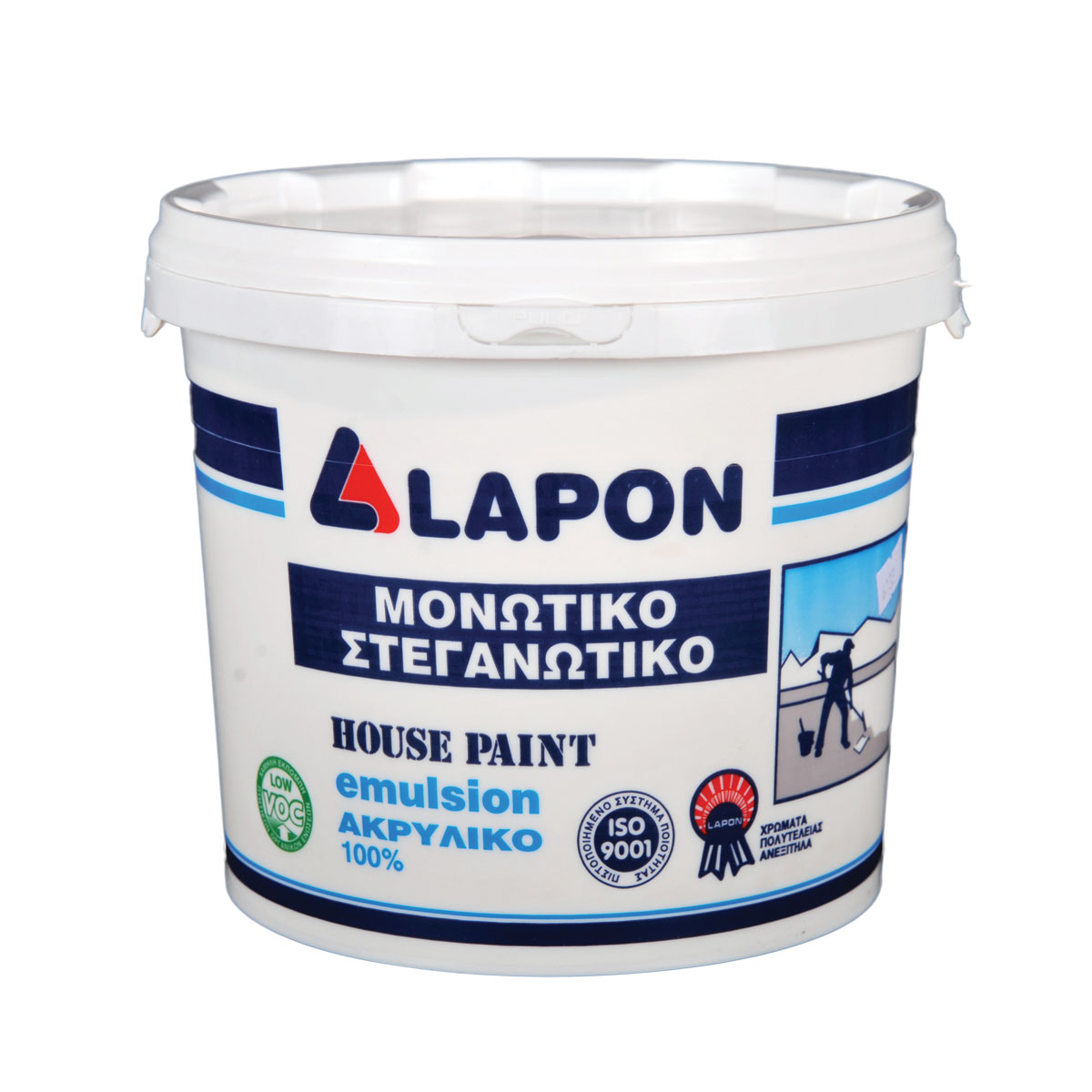 LAPON 0.75L ΑΚΡΥΛΙΚΟ 100% ΛΕΥΚΟ ΜΟΝΩΤΙΚΟ ΝΕΡΟΥ ΤΑΡΑΤΣΩΝ ΜΕ UV - 