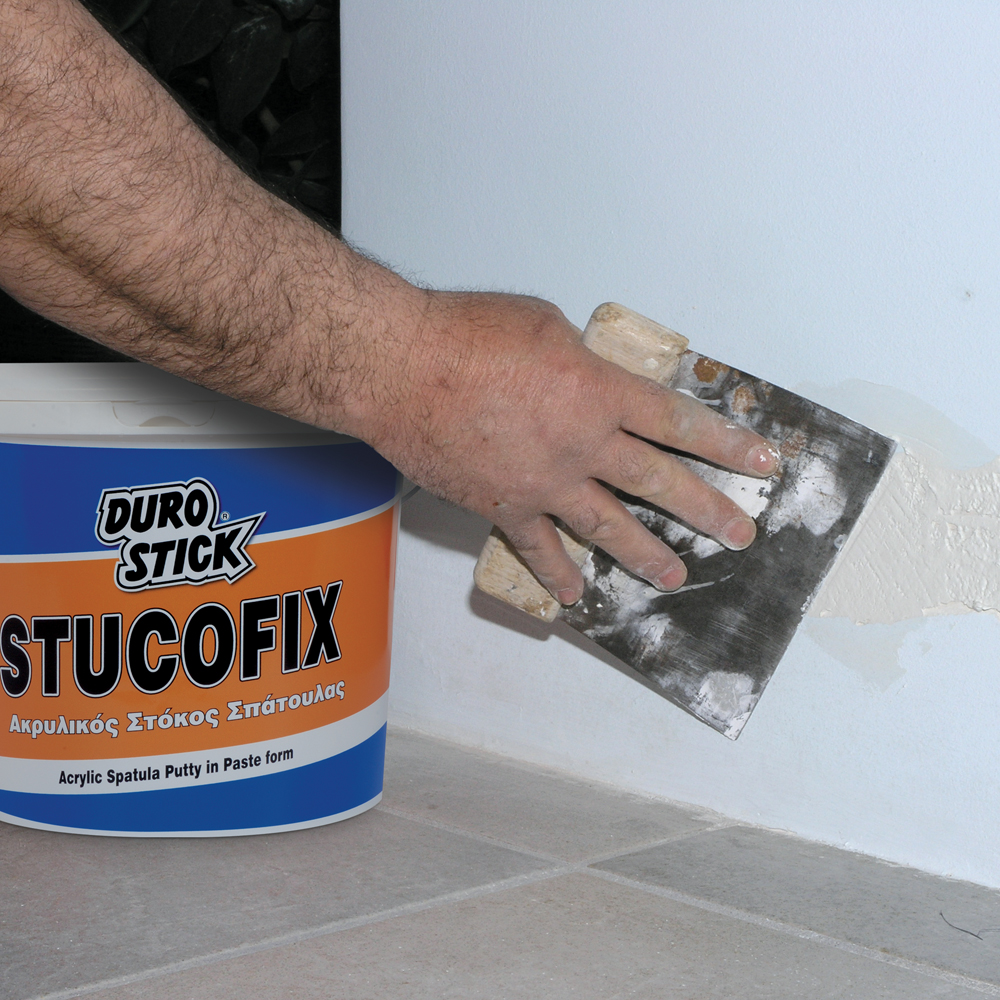 DUROSTICK STUCOFIX 200gr ΕΤΟΙΜΟΣ ΑΚΡΥΛΙΚΟΣ ΣΤΟΚΟΣ ΣΠΑΤΟΥΛΑΡΙΣΜΑΤΟΣ - 2