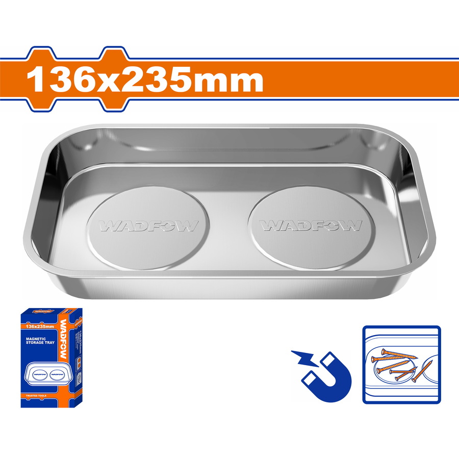 WADFOW ΜΑΓΝΗΤΙΚΟ ΣΚΑΦΑΚΙ ΔΙΠΛΟ ΣΥΝΕΡΓΕΙΟΥ 136Χ235mm (WMC6002) - 