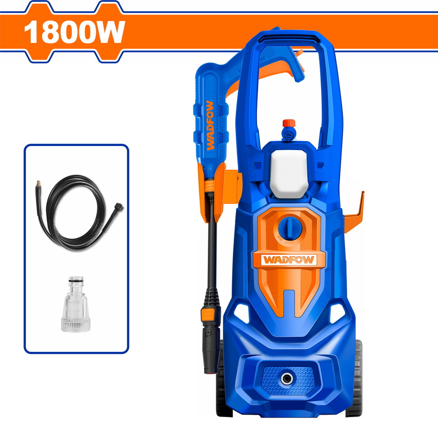 WADFOW ΠΛΥΣΤΙΚΟ ΝΕΡΟΥ 1.800W / 130 Bar / Bush Motor (WHP3A18) - 