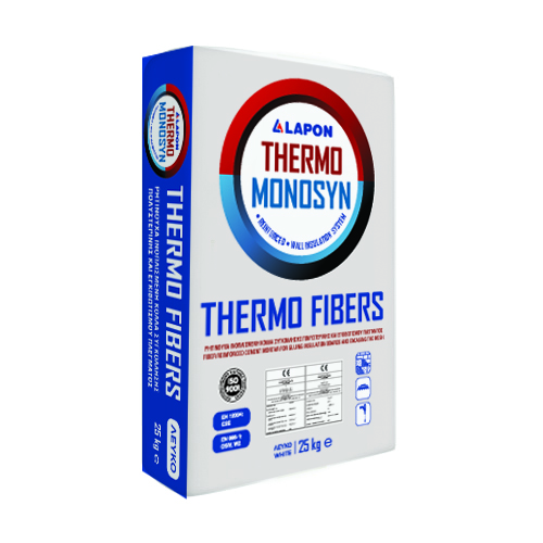 LAPON ΚΟΛΛΑ ΘΕΡΜΟΠΡΟΣΟΨΗΣ THERMO FIBERS 25KG (ΛΕΥΚΗ) - 