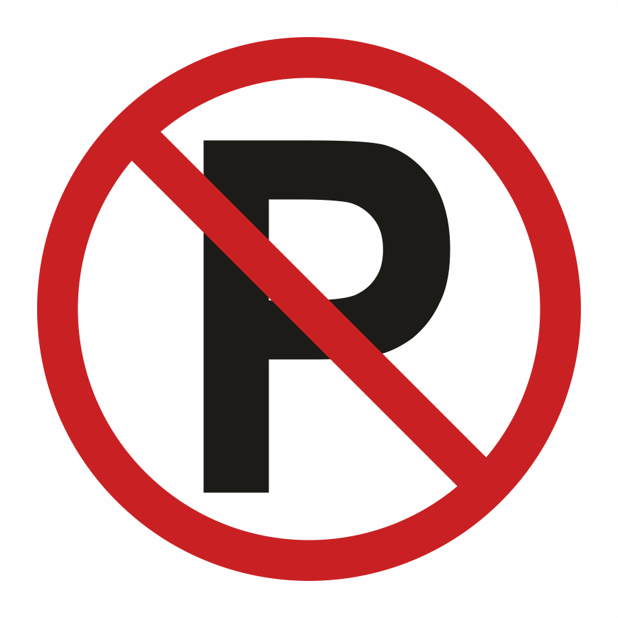 ΠΙΝΑΚΙΔΑ ΣΗΜΑΝΣΗΣ PVC NO PARKING 25 X 25cm - 