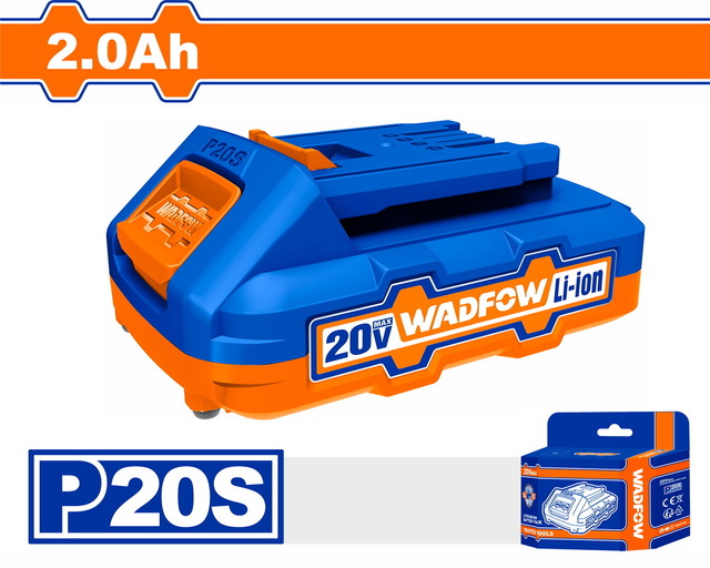 WADFOW ΜΠΑΤΑΡΙΑ Li-ion 20V / 2Ah (WLBP520) - 