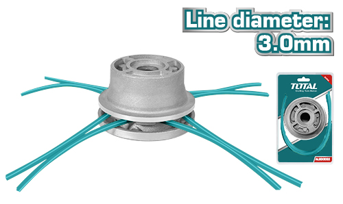TOTAL ΚΕΦΑΛΗ ΜΕΣΙΝΕΖΑΣ ΑΛΟΥΜ. UNIVERSAL FIX LINE 4 ΕΞΟΔΩΝ (ALS30032) - 