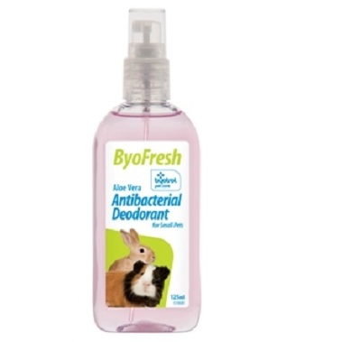 PET CAMELOT BYOFRESH ΑΝΤΙΒΑΚΤΗΡΙΔΙΑΚΗ ΛΟΣΙΟΝ ΓΙΑ ΤΡΩΚΤΙΚΑ ΜΕ ΑΛΟΗ 125ML - 