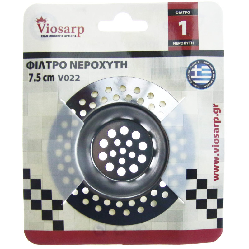 VIOSARP ΦΙΛΤΡΟ ΝΕΡΟΧΥΤΗ 7,5cm V022 - 