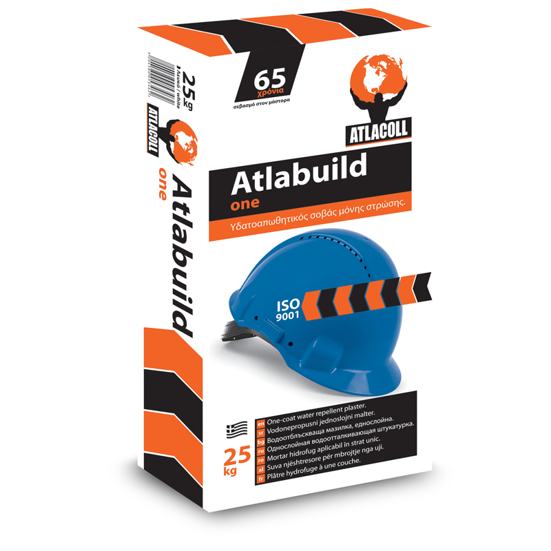 ATLACOLL ATLABUILD ONE ΥΔΑΤΟΑΠΩΘΗΤΙΚΟΣ ΣΟΒΑΣ ΜΟΝΗΣ ΣΤΡΩΣΗΣ (2 ΣΕ 1) 25KG - 