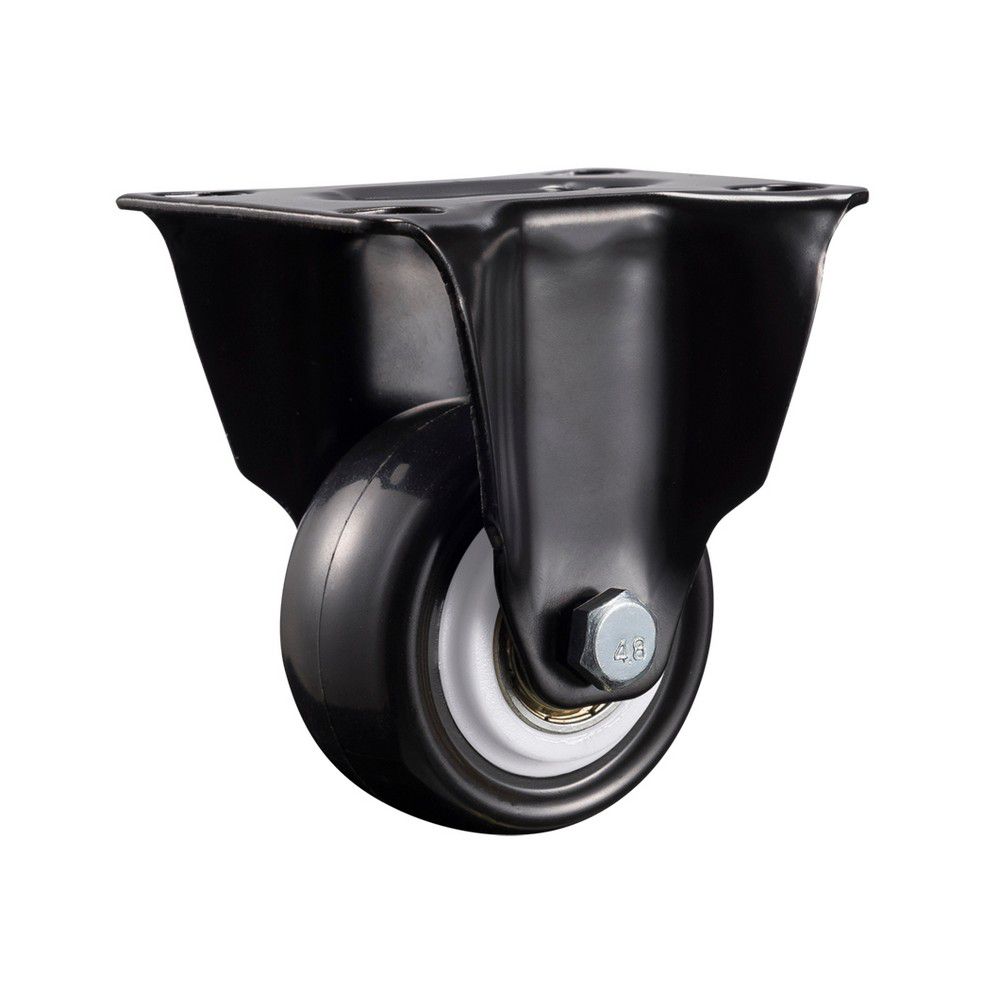 CRESMAN ΡΟΔΑΚΙ BLACK PVC 50MM/40KG ΣΤΑΘΕΡΟ 14012 - 