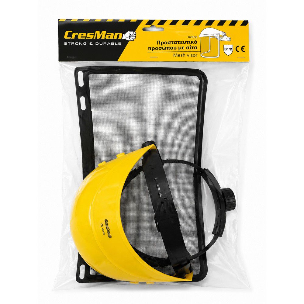 CRESMAN ΜΑΣΚΑ ΠΡΟΣΤΑΣΙΑΣ ΠΡΟΣΩΠΟΥ ΜΕ ΣΙΤΑ AMD91-022 - 2