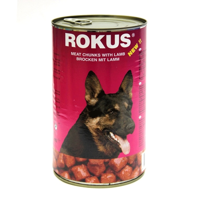 ROCUS ΚΟΝΣΕΡΒΑ ΣΚΥΛΟΥ ΑΡΝΙ 1250g - 