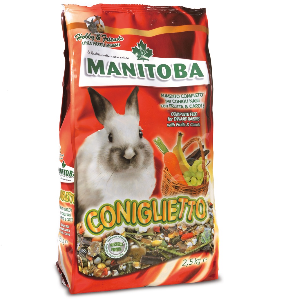 MANITOBA MUSCUGLIO CONIGLIETTO ΓΙΑ ΤΡΩΚΤΙΚΑ 1 KG - 