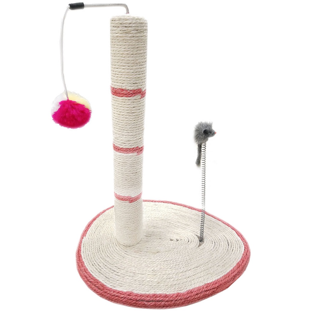 PET CAMELOT ΟΝΥΧΟΔΡΟΜΙΟ ΓΑΤΑΣ ΜΕ ΠΑΙΧΝΙΔΙ 50Χ29Χ40CM - 