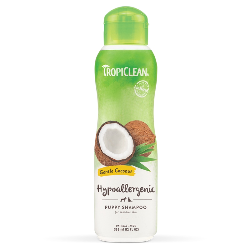 ΣΑΜΠΟΥΑΝ ΣΚΥΛΟΥ TROPICLEAN ALOE & ΚΑΡΥΔΑ 355ml ΓΙΑ ΚΟΥΤΑΒΙΑ - 