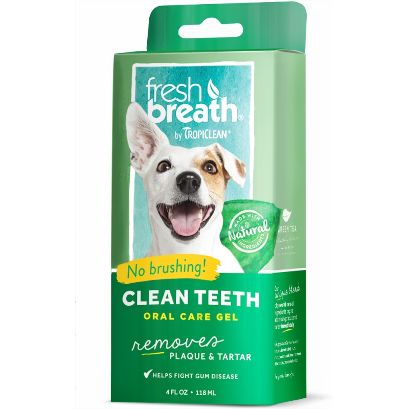 TROPICLEAN ORAL CARE GEL GREEN TEA 118ml - 