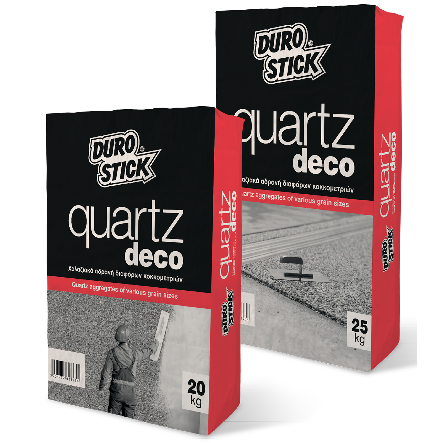 DUROSTICK QUARTZ DECO ΧΑΛΑΖΙΑΚΟ ΔΑΠΕΔΟΥ 25KG (MC1 ΜΕΣΟΓΕΙΑΚΗ ΑΚΤΗ 2-4mm) - 2