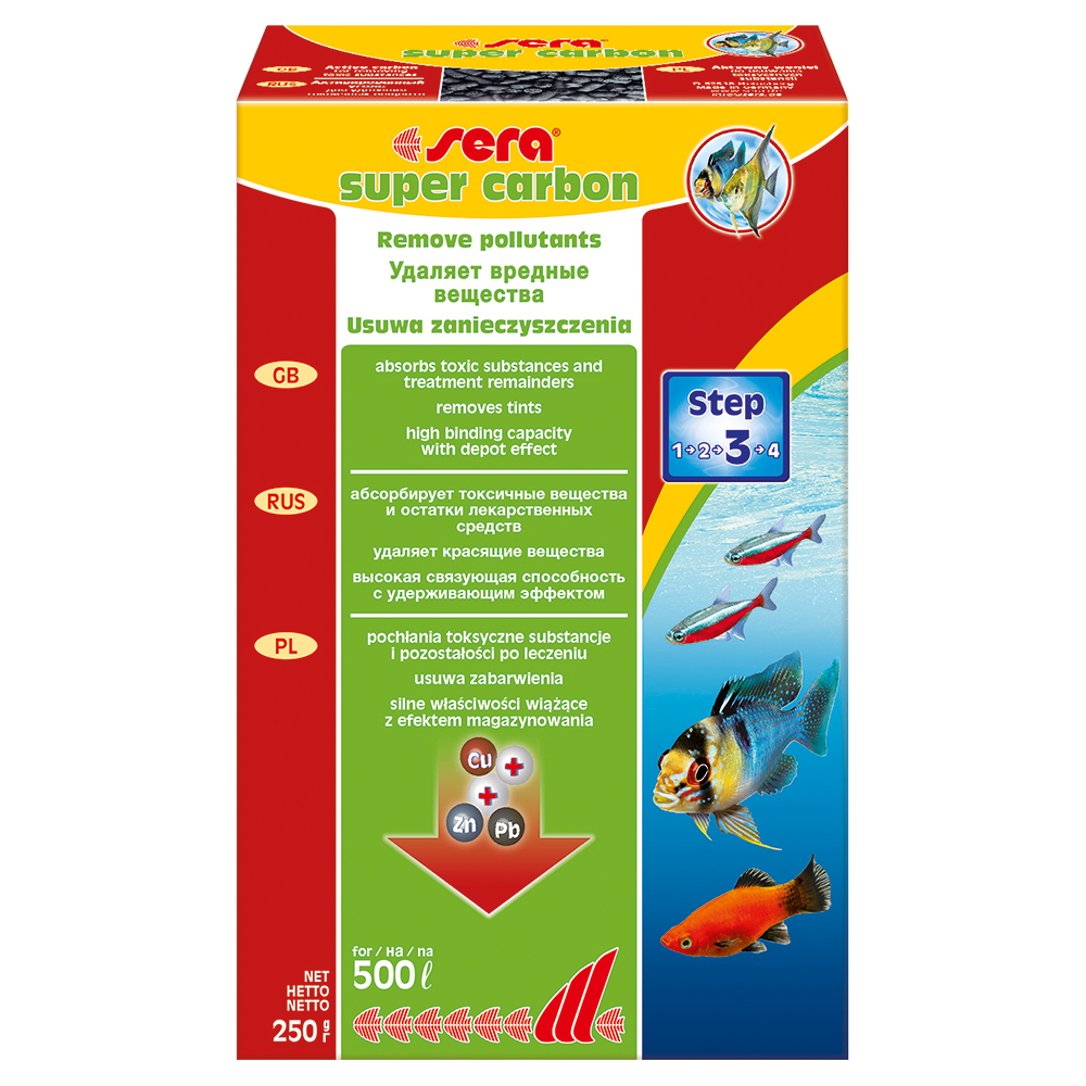 ΑΝΘΡΑΚΑΣ SERA SUPER CARBON 250GR - 