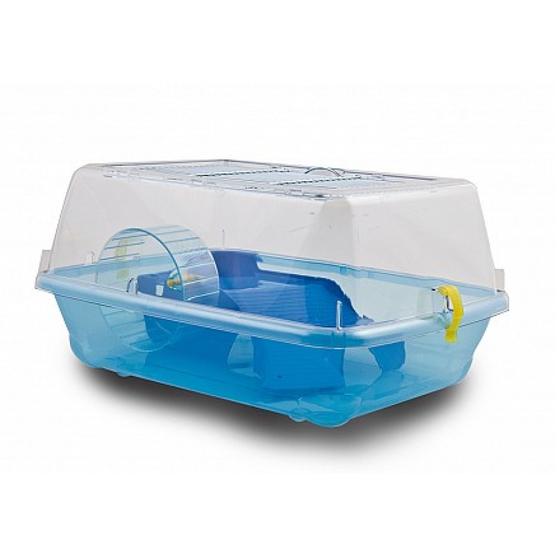 ΚΛΟΥΒΙ ΧΑΜΣΤΕΡ ALVIN LARGE 57X40X25cm ΜΠΛΕ - 