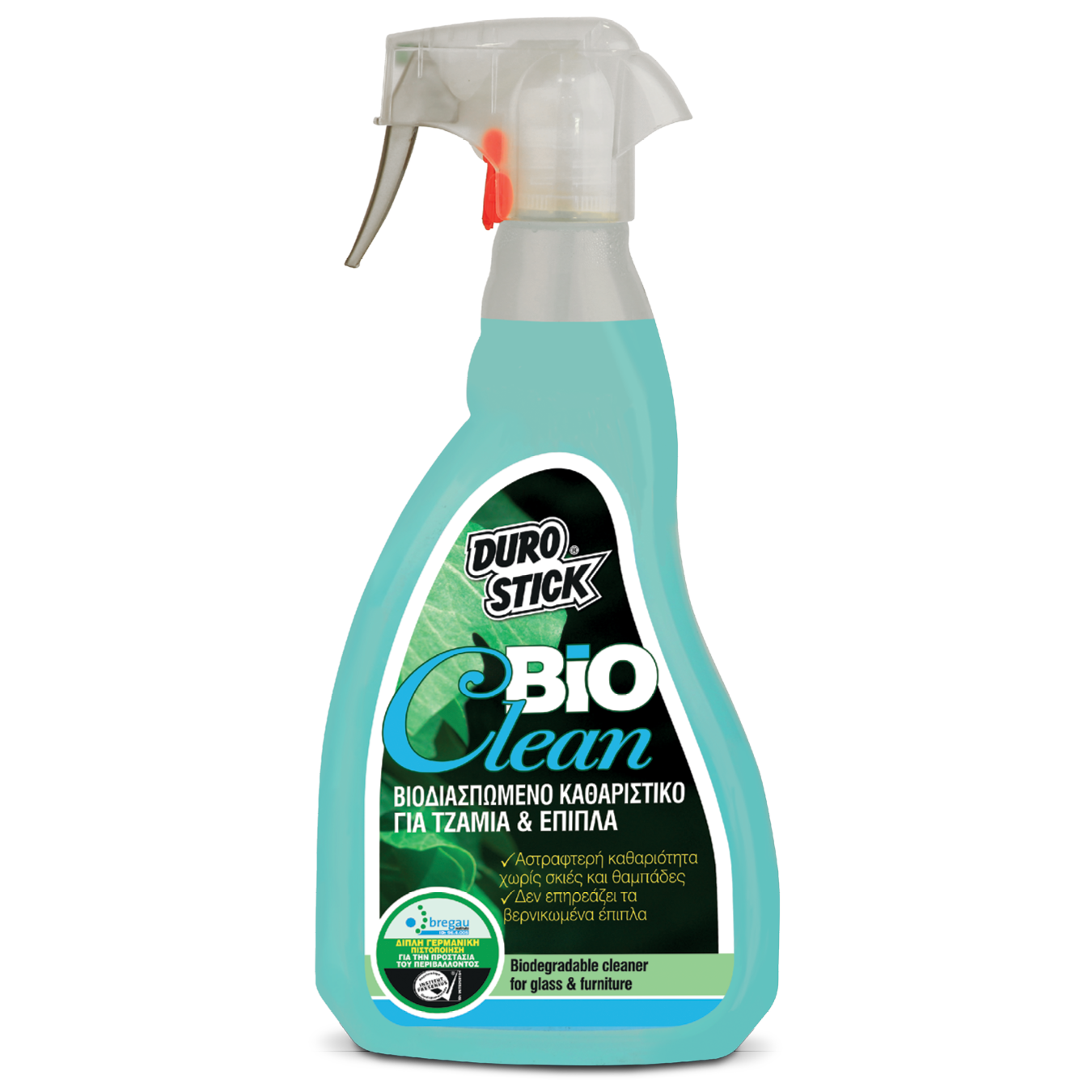 DUROSTICK BIOCLEAN 750ml ΚΑΘΑΡΙΣΤΙΚΟ ΓΙΑ ΤΖΑΜΙΑ & ΕΠΙΠΛΑ - 