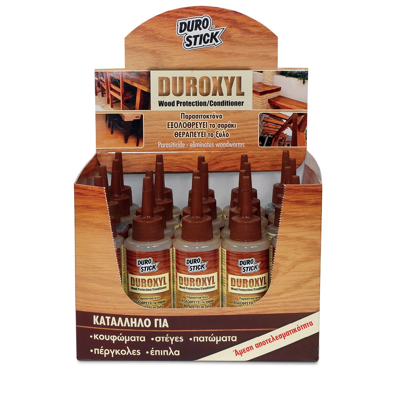 DUROSTICK DUROXYL WOOD PROTECTION 100ml (ΣΑΡΑΚΙ ΞΥΛΟΥ ) - 