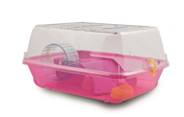 ΚΛΟΥΒΙ ΧΑΜΣΤΕΡ ALVIN MINI 32X39X20cm ΡΟΖ - 