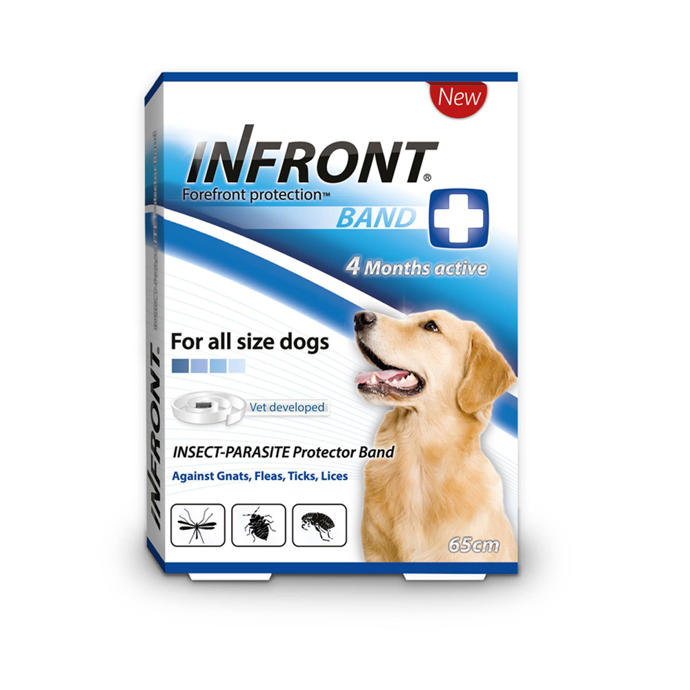 INFRONT ΑΠΩΘΗΤΙΚΟ ΠΕΡΙΛΑΙΜΙΟ ΓΙΑ ΣΚΥΛΟΥΣ 65CM - 