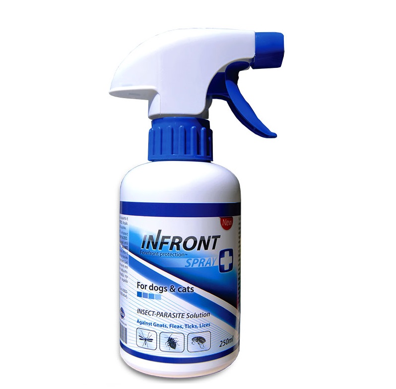 INFRONT ΑΝΤΙΠΑΡΑΣΙΤΙΚΟ SPRAY ΓΙΑ ΣΚΥΛΟΥΣ & ΓΑΤΕΣ 375ml - 