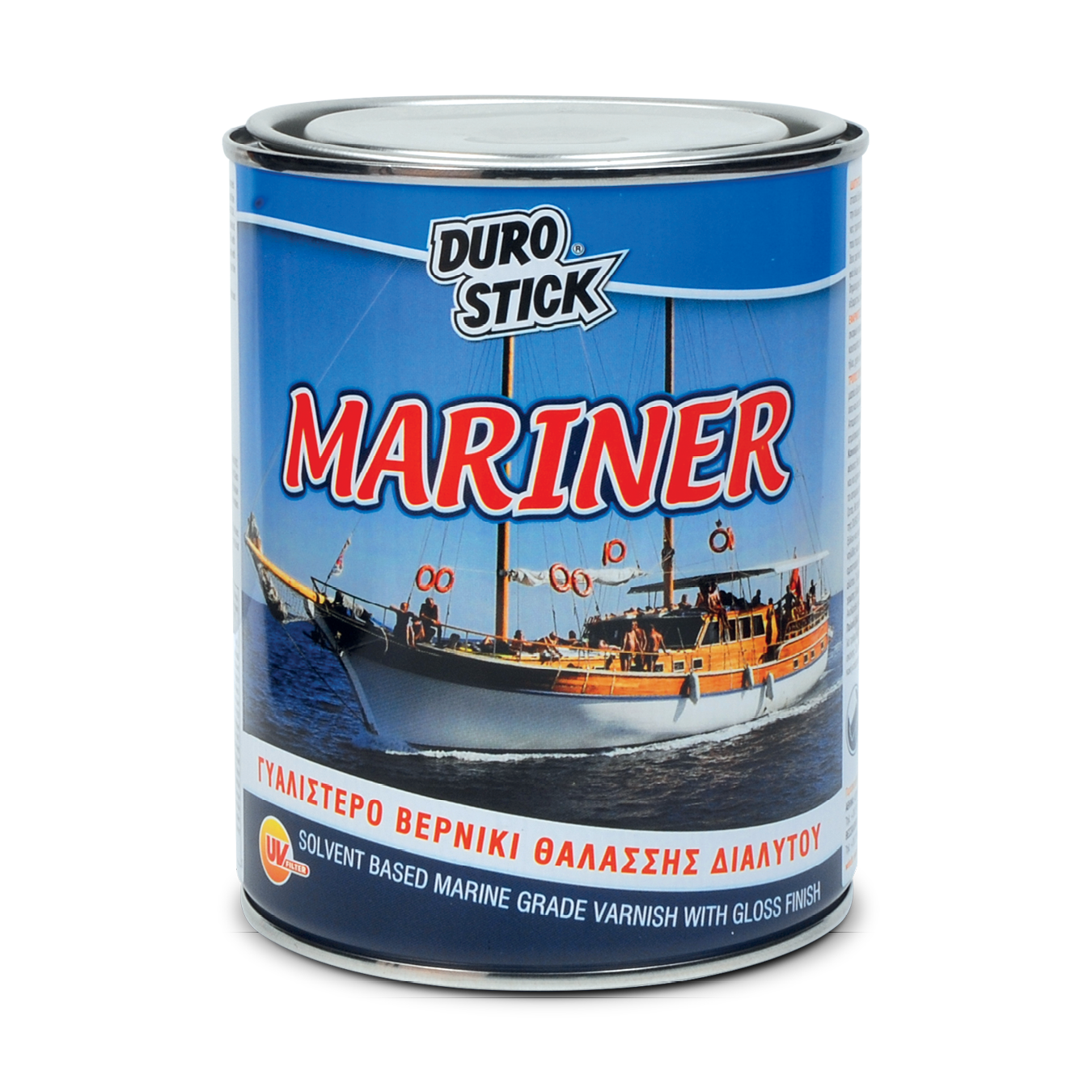 DUROSTICK MARINER 750ml GLOSS ΒΕΡΝΙΚΙ ΞΥΛΟΥ ΘΑΛΛΑΣΗΣ ΔΙΑΛΥΤΟΥ ΑΧΡΩΜΟ - 