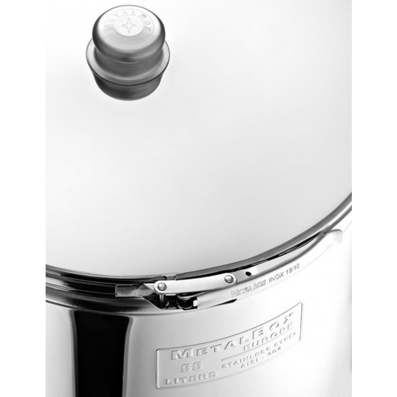 ΔΟΧΕΙΟ ΑΝΟΞΕΙΔΩΤΟ 50 ΛΙΤΡΑ METAL BOX ΜΕ ΚΑΠΑΚΙ 38ΑΒ-50 - 2