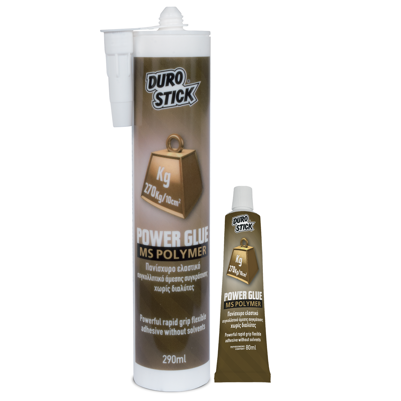 DUROSTICK MS-POLYMER 80ml ΙΣΧΥΡΗ ΕΛΑΣΤΙΚΗ ΚΟΛΛΑ - 1
