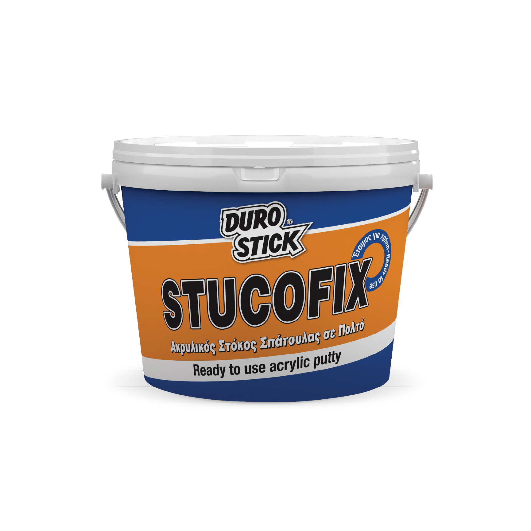 DUROSTICK STUCOFIX 200gr ΕΤΟΙΜΟΣ ΑΚΡΥΛΙΚΟΣ ΣΤΟΚΟΣ ΣΠΑΤΟΥΛΑΡΙΣΜΑΤΟΣ - 