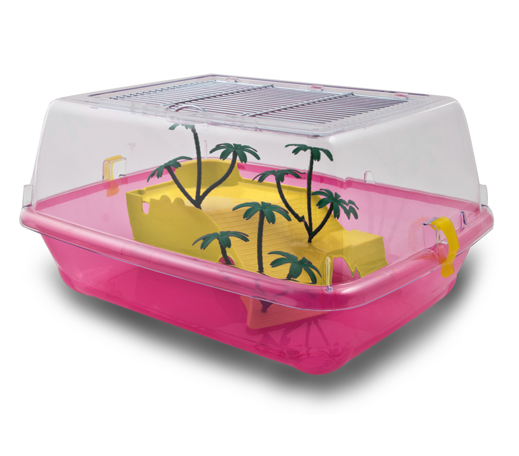 ΧΕΛΩΝΙΕΡΑ ELBA MINI 32X39X20cm ΡΟΖ - 