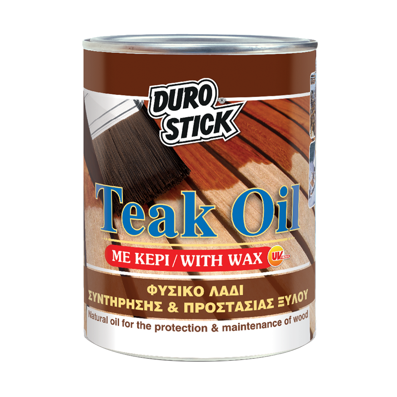 DUROSTICK TEAK OIL 750ml ΜΕ ΚΕΡΙ - 