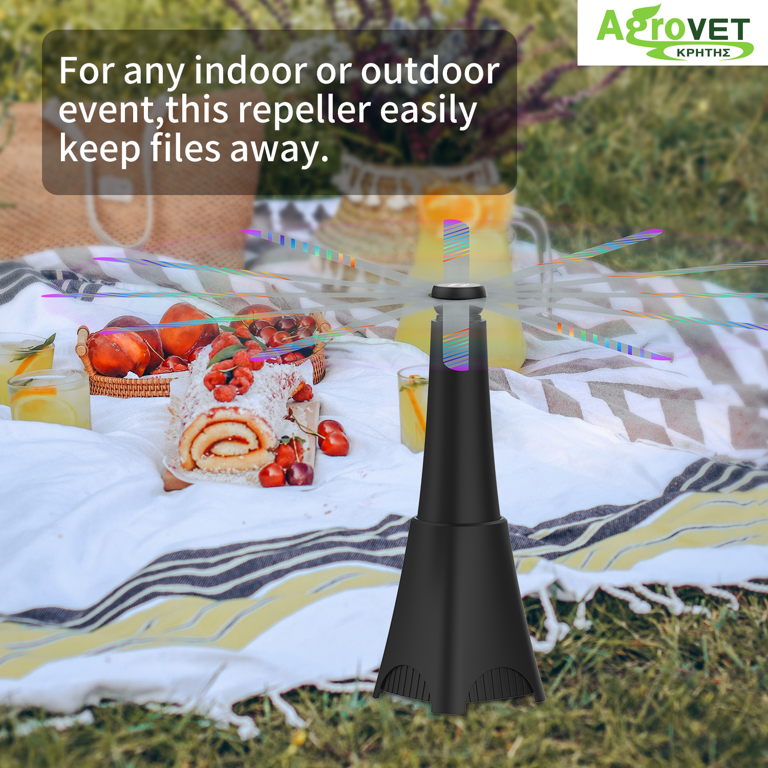 ΑΠΩΘΗΤΙΚΟ ΕΝΤΟΜΩΝ FLY REPELLENT FAN 2ΤΕΜ AR27 - 3