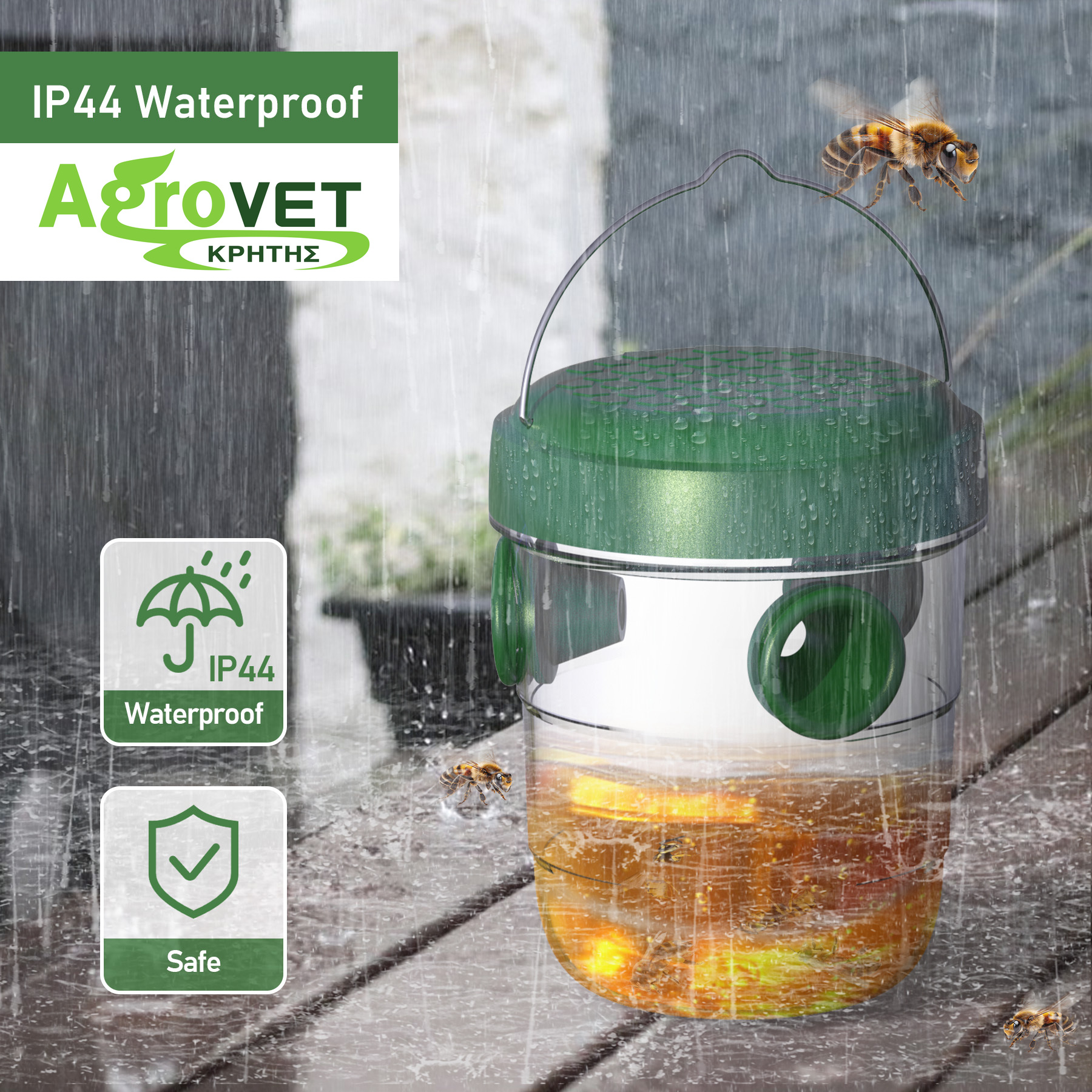 ΣΦΗΚΟΠΑΓΙΔΑ WASP TRAP 2ΤΕΜ FTO1-B - 2