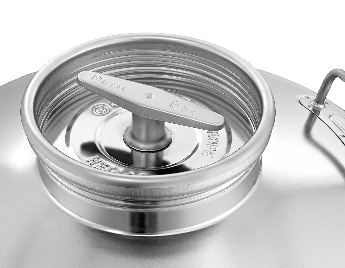 ΔΟΧΕΙΟ ΑΝΟΞΕΙΔΩΤΟ 15 ΛΙΤΡΑ METAL BOX ΒΙΔΩΤΟ ΜΕ ΡΥΘΜΙΣΤΗ ΑΕΡΑ 28SL180-15 - 3