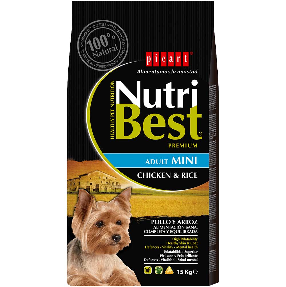 PICART NUTRIBEST ADULT MINI 10KG - 2