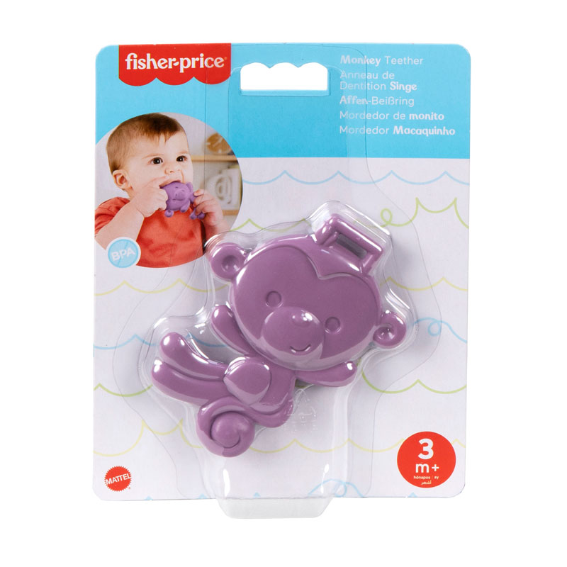 Fisher Price Ζωάκια Οδοντοφυΐας - Μαϊμουδίτσα - 
