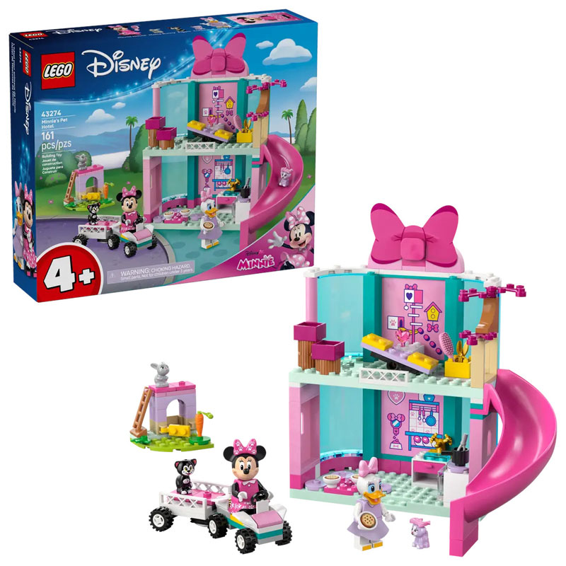 Lego Disney Mickey And Friends Minnie's Pet Hotel 43274 - 